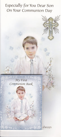 Holy Communion Gift - a small pocket-sized book and a greeting card