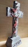 Resin Grave Cross/13 3/4 inch Standing