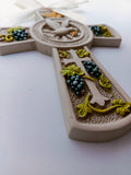 A small gift for Confirmation:  cross with a beautiful image 2