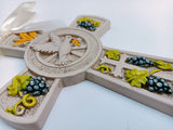 A small gift for Confirmation:  cross with a beautiful image 2