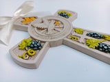 A small gift for Confirmation:  cross with a beautiful image 2