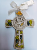 A small gift for Confirmation:  cross with a beautiful image 2