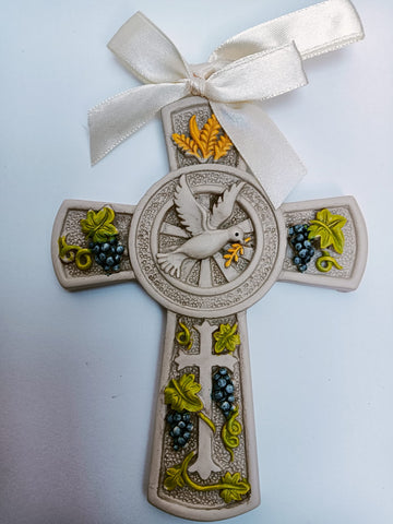 A small gift for Confirmation:  cross with a beautiful image 2