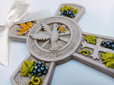 A small gift for Confirmation:  cross with a beautiful image 2