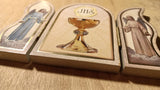 Folding Eucharistic Triptych