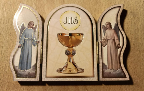 Folding Eucharistic Triptych