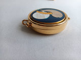 Eucharist pyx enamel fish wheat diam. 5cm