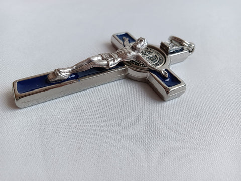 St. Benedict Crucifix (blue)