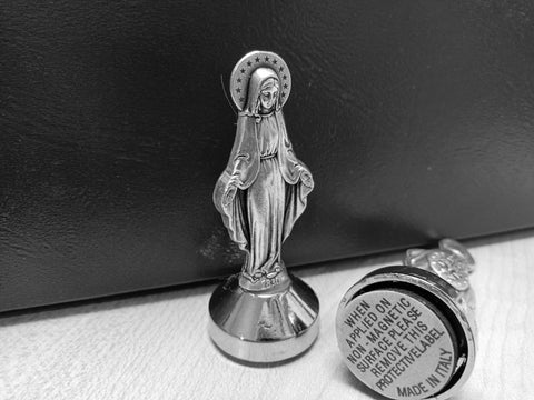 Our Lady Magnetic Car Statue