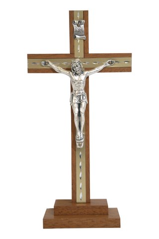 Wooden Standing Crucifix