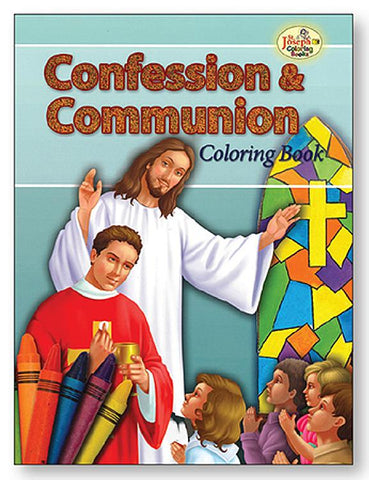 Confession & Communion Colouring Book