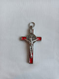 St. Benedict Crucifix (red)