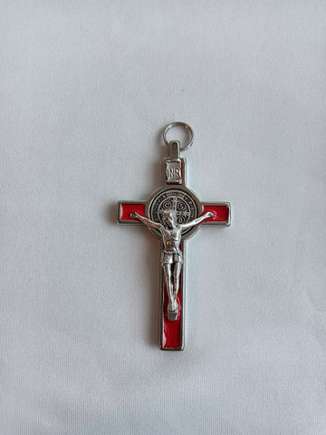 St. Benedict Crucifix (red)