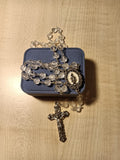 Glass Rosary/Real Crystal/Crystal