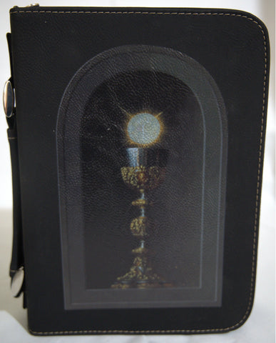 Large Bible/Book Holder Blessed Sacrament (Black)