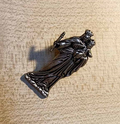 Our Lady Help of Christians Lapel Pin/Brooch