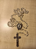 Glass Rosary/Real Crystal/Crystal