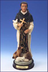 St. Martin de Porres Florentine Statue 4"