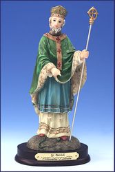 St. Patrick Florentine Statue (8 inch)