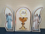 Folding Eucharistic Triptych