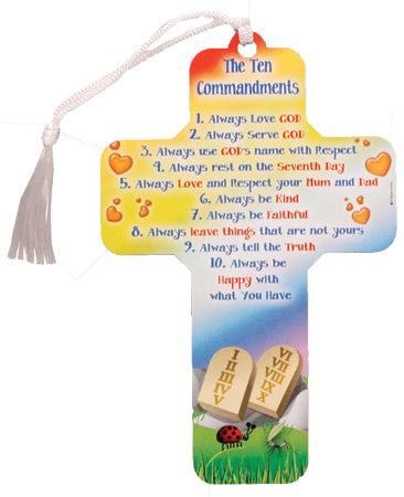 Ten Commandments Cross