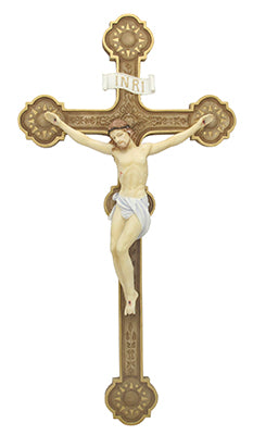 Resin 20.5" Crucifix