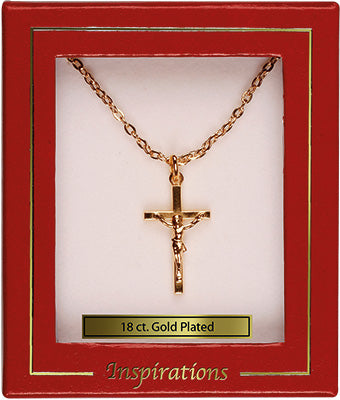 Gold Plated Crucifix