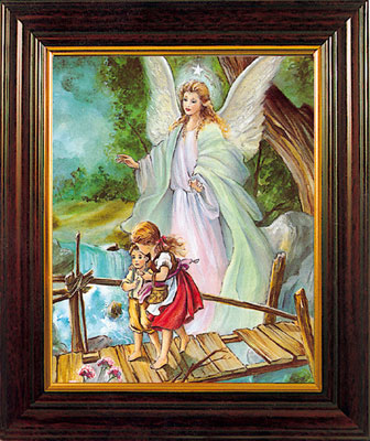 Guardian Angel 8¼ x 10" Framed