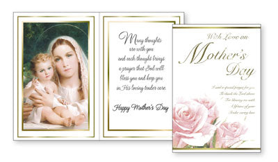 Mother's Day Parchment Card with insert