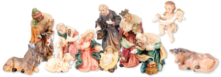 Nativity Set - 11 resin figures 3"