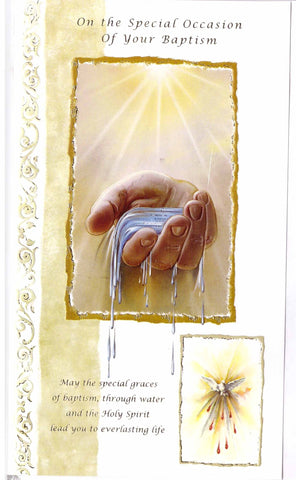Baptism Card (Symbolic/Adult)