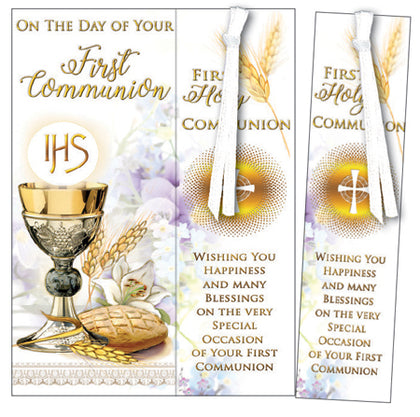First Communion - Symbolic with Bookmark
