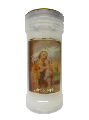 St. Joseph Votive Candle (3 days burn time)