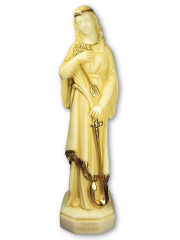 St. Philomena Alabaster Statue (22.5cm)