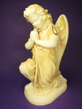Adoring Angel Alabaster Statue (25cm)