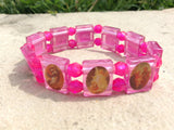 Holy Images Plastic Elasticated Bracelet (variety of colours)