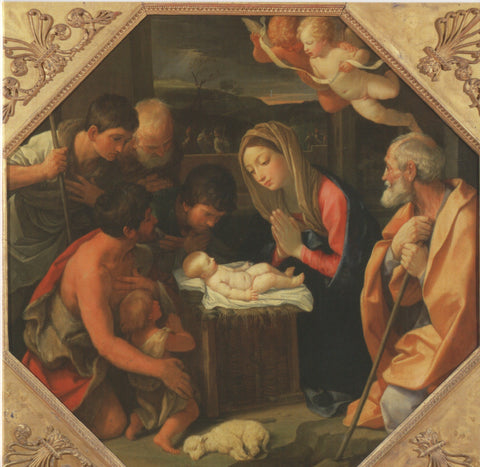 Adoration of the Shepherds Christmas Card