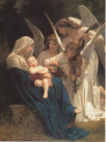 The Song of Angels Christmas Card