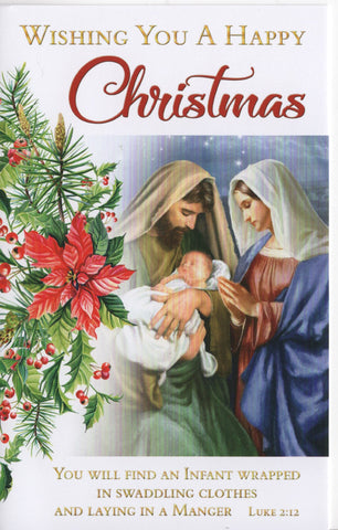 Happy Christmas 10 small assorted cards