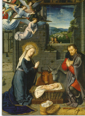 Adoration Christmas Card