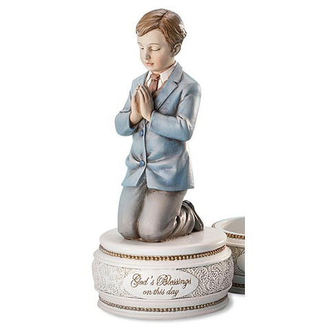 Communion Boy Rosary Box